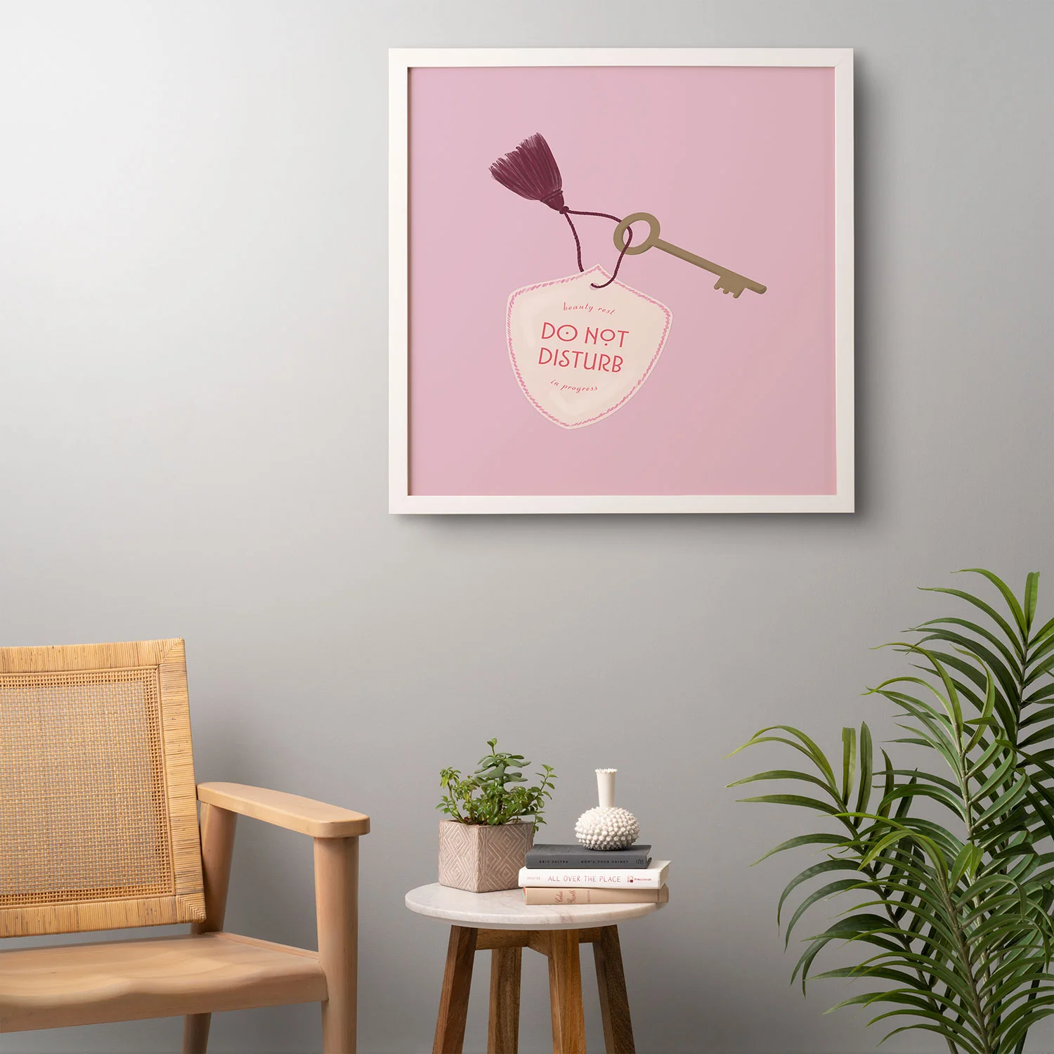 DENY Designs room key Framed Wall Art - Image 18