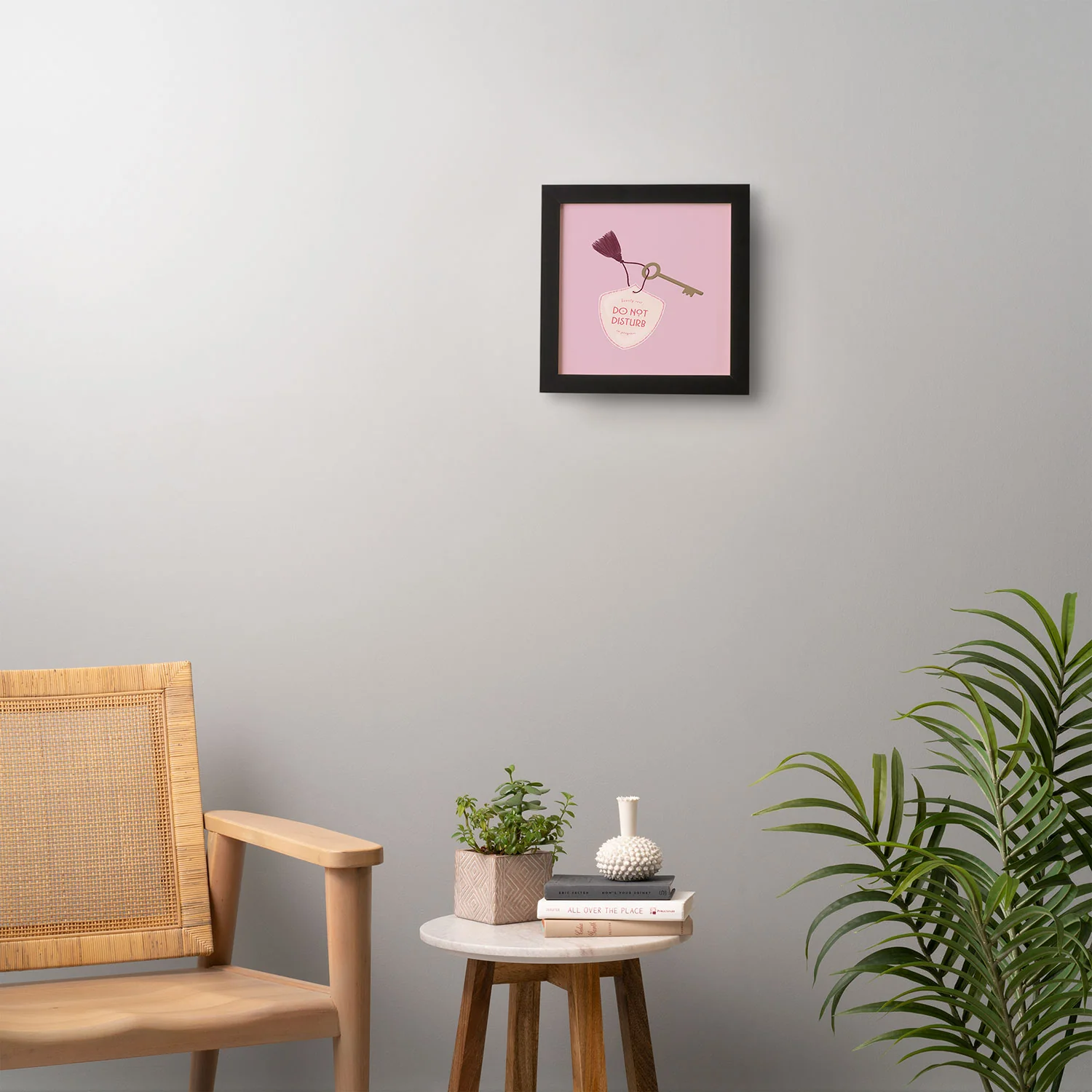 DENY Designs room key Framed Wall Art - Image 8
