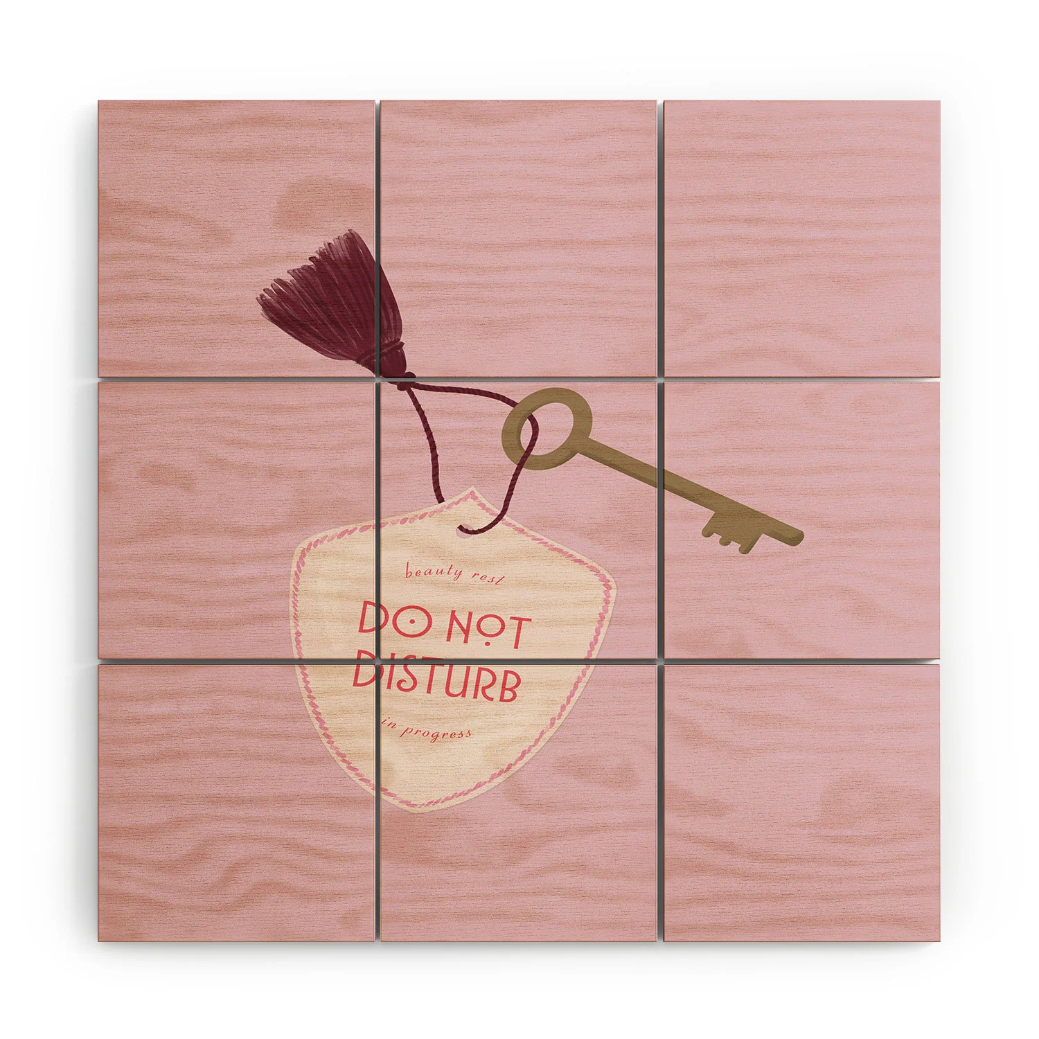 DENY Designs room key Wood Wall Mural - Image 2