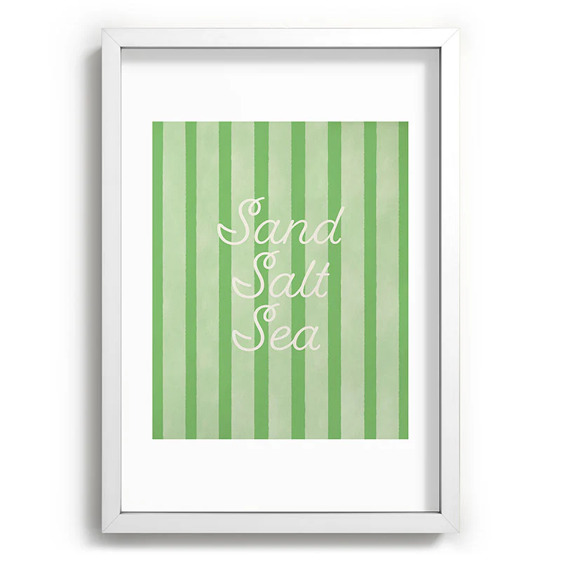 DENY Designs sand salt sea Recessed Framing Rectangle - Image 11