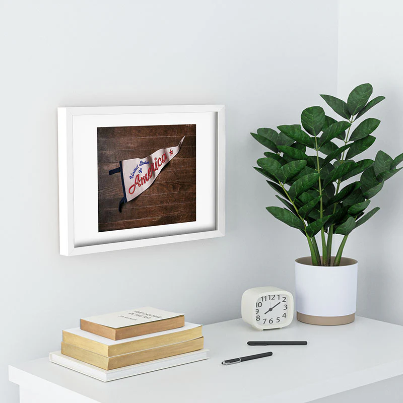 DENY Designs USA Stitched Pennant Recessed Framing Rectangle - Image 15