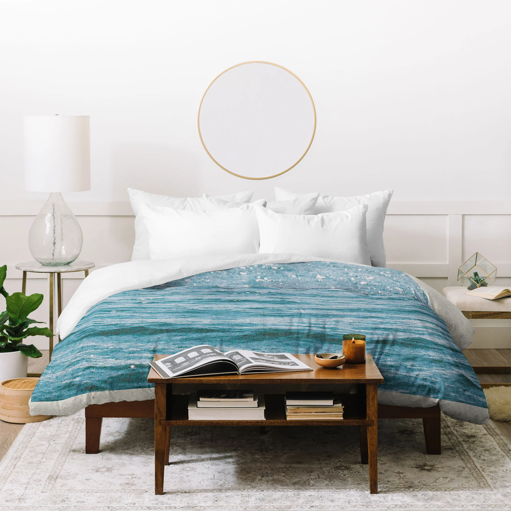 DENY Designs Waves Window Duvet Cover - Image 12