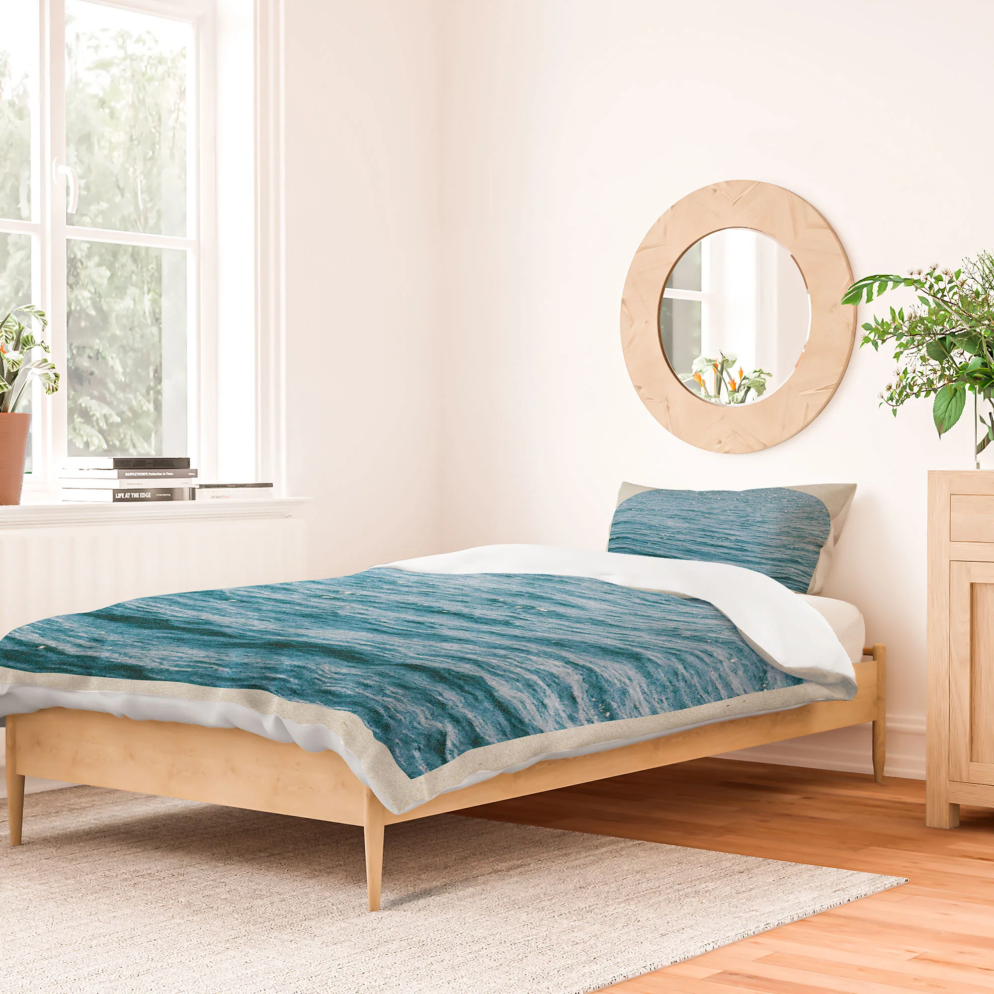 DENY Designs Waves Window Duvet Cover - Image 26