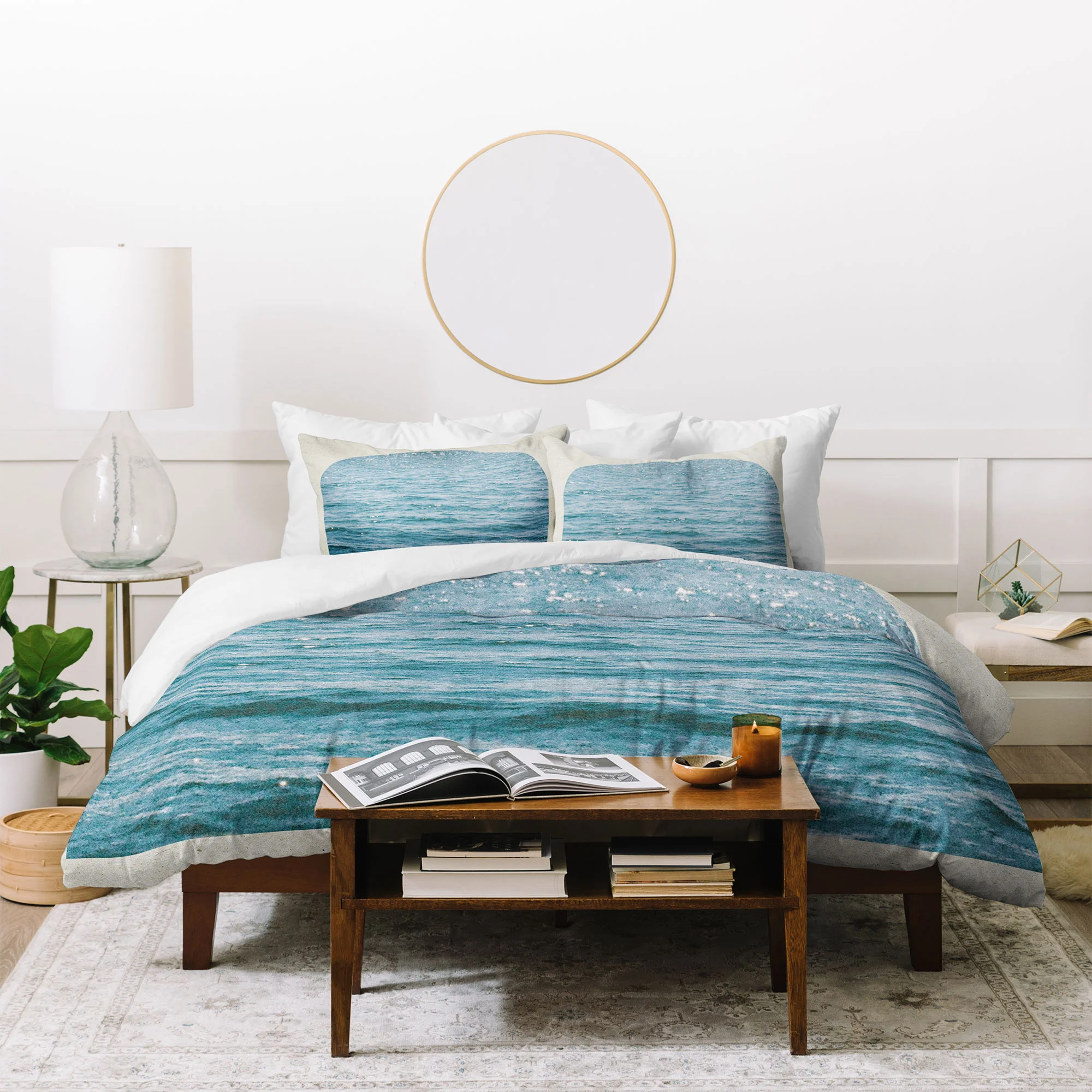 DENY Designs Waves Window Duvet Cover - Image 44