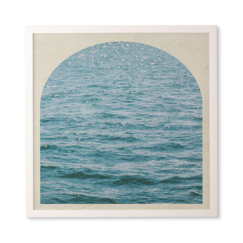 DENY Designs Waves Window Framed Wall Art - Image 17