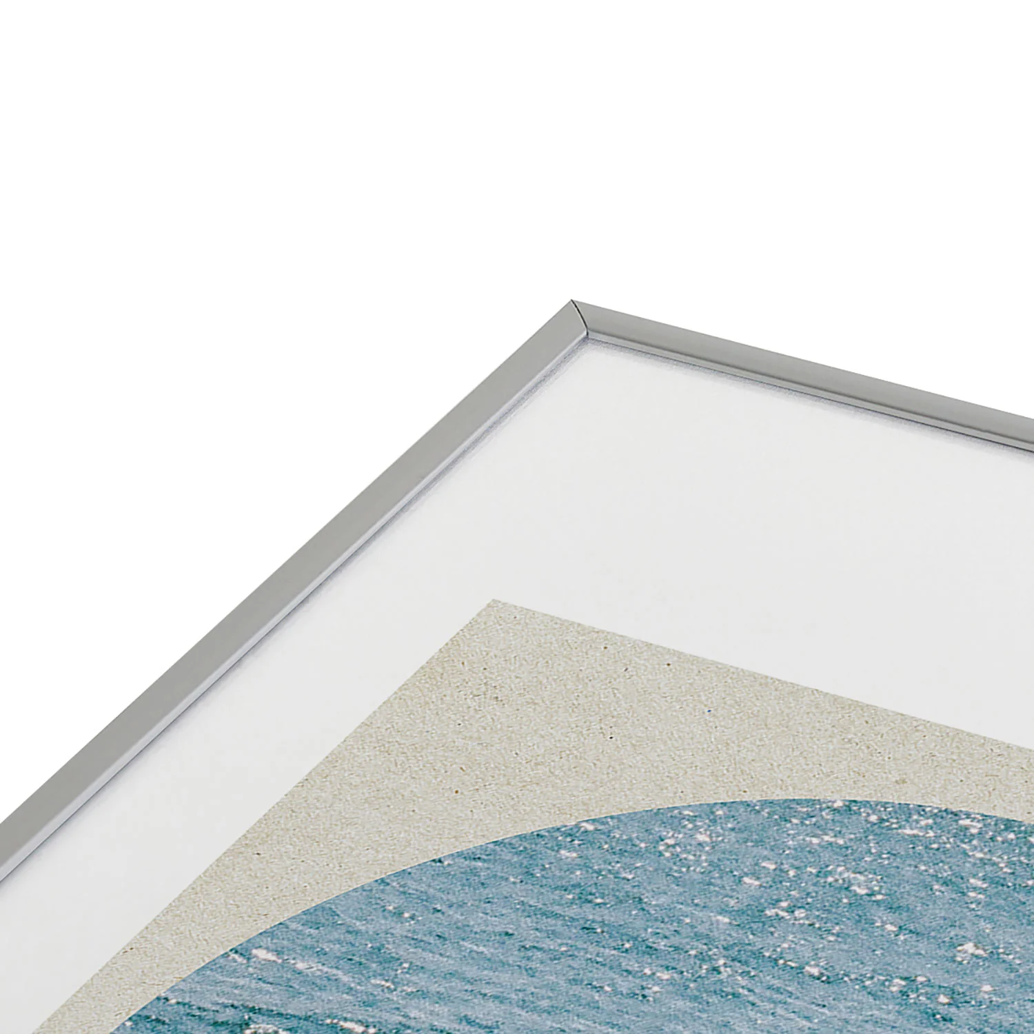 DENY Designs Waves Window Metal Framed Art Print - Image 19