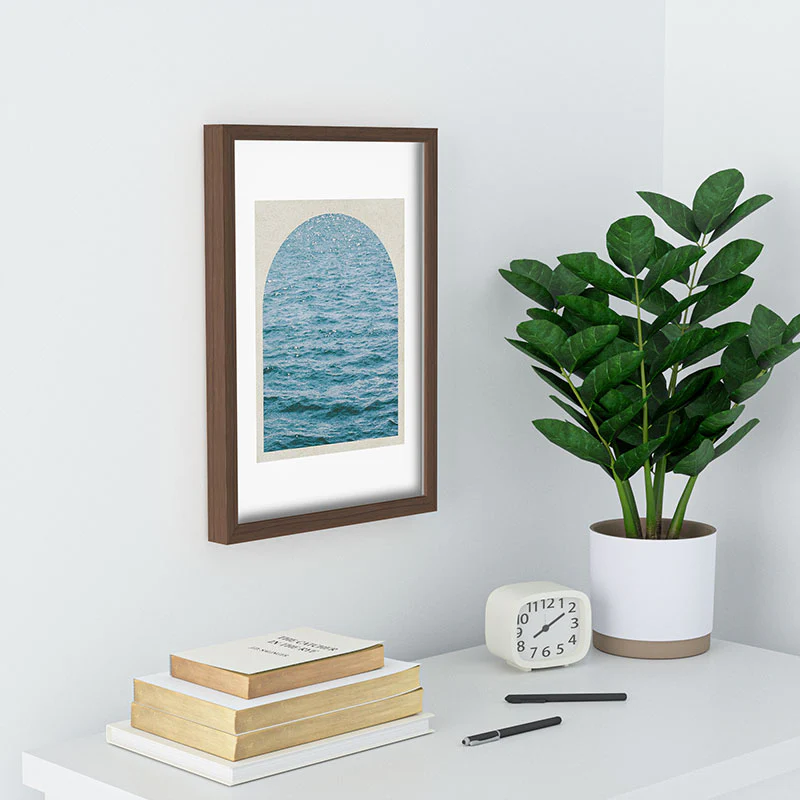 DENY Designs Waves Window Recessed Framing Rectangle - Image 16