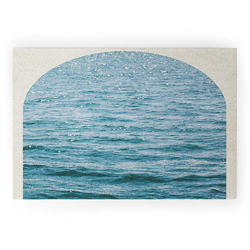 DENY Designs Waves Window Welcome Mat - Image 2