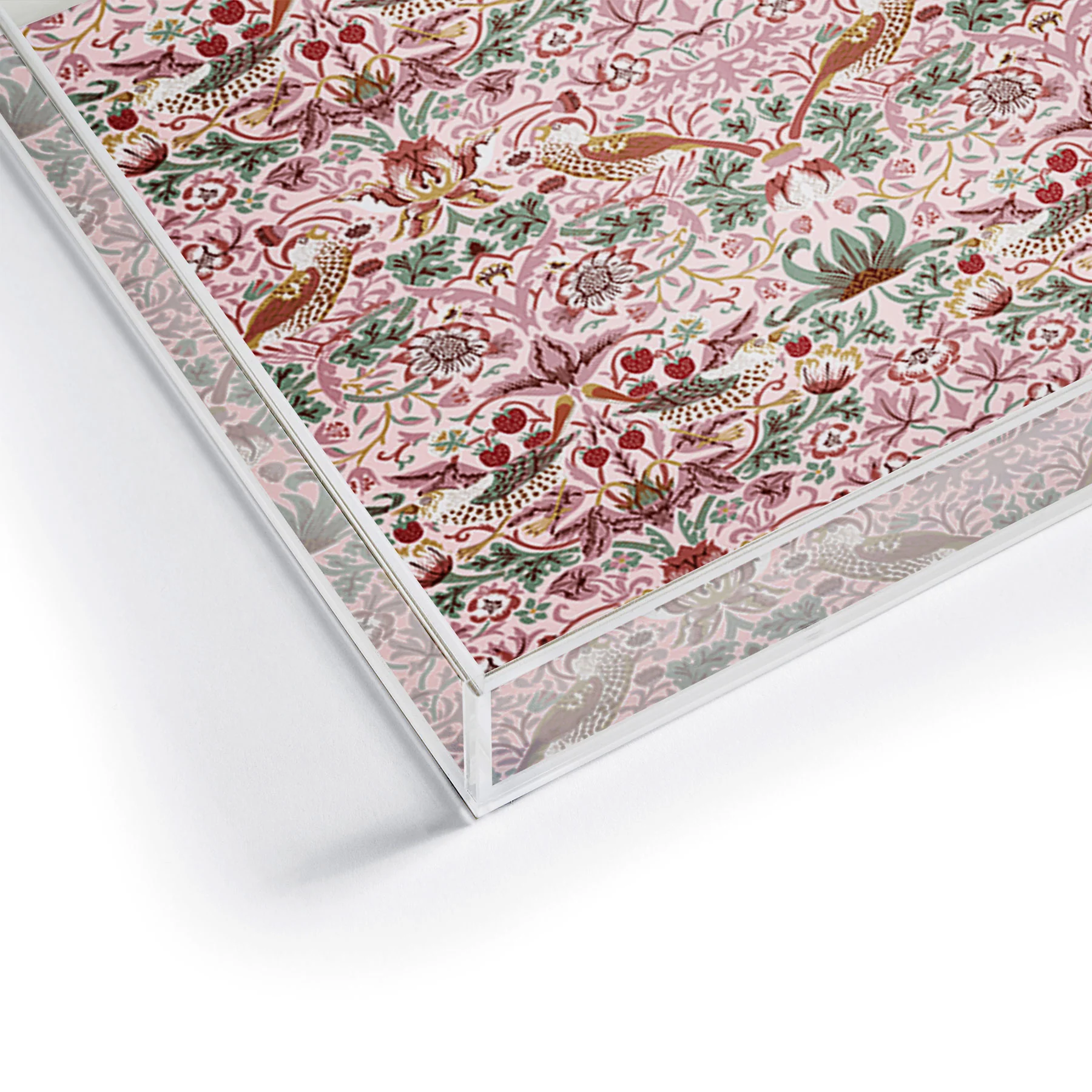 DENY Designs William Morris Strawberry Thief Panel Acrylic Tray - Image 9