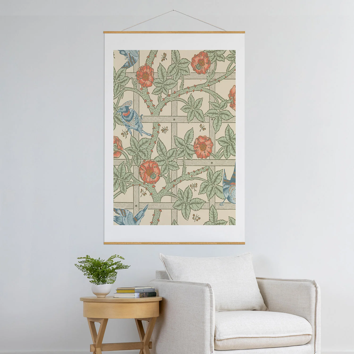 DENY Designs William Morris Trellis Art Print - Image 54
