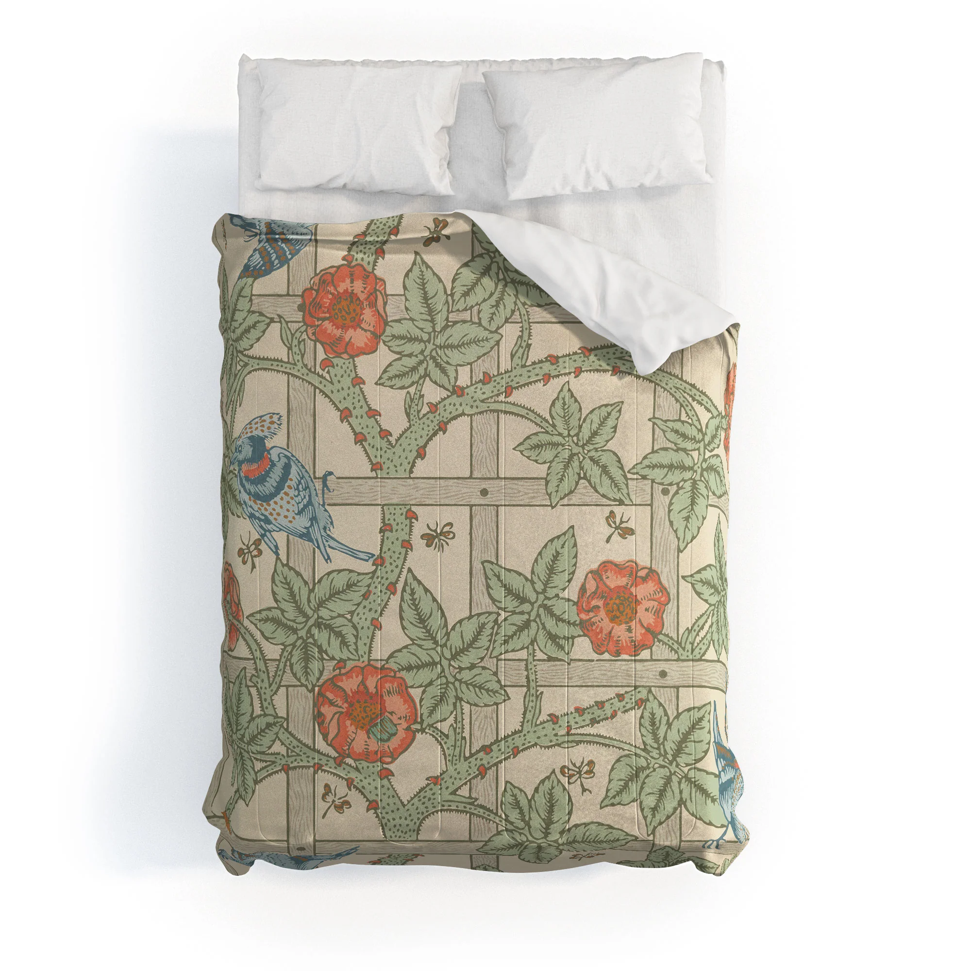 DENY Designs William Morris Trellis Comforter - Image 10