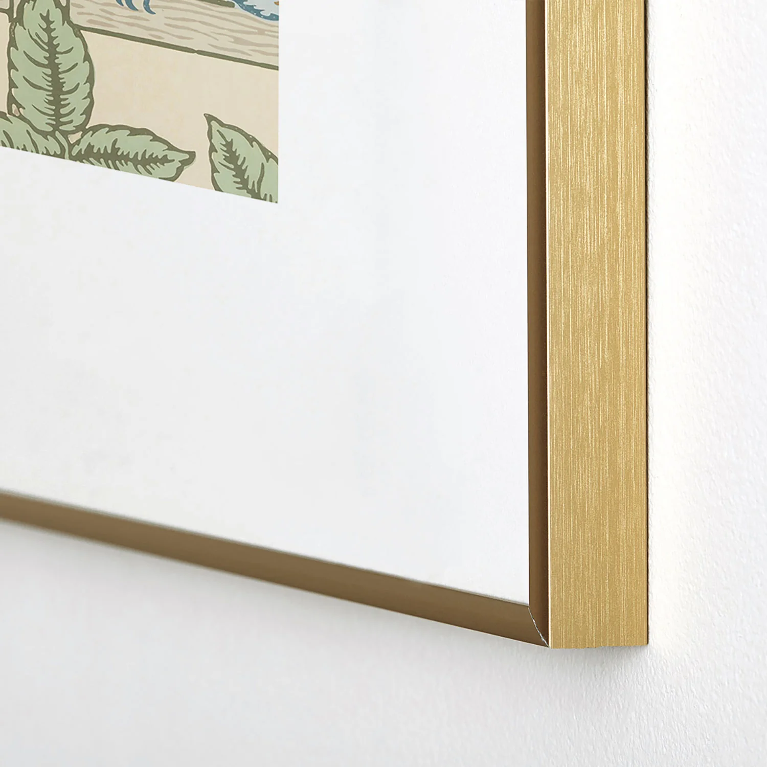 DENY Designs William Morris Trellis Metal Framed Art Print - Image 28