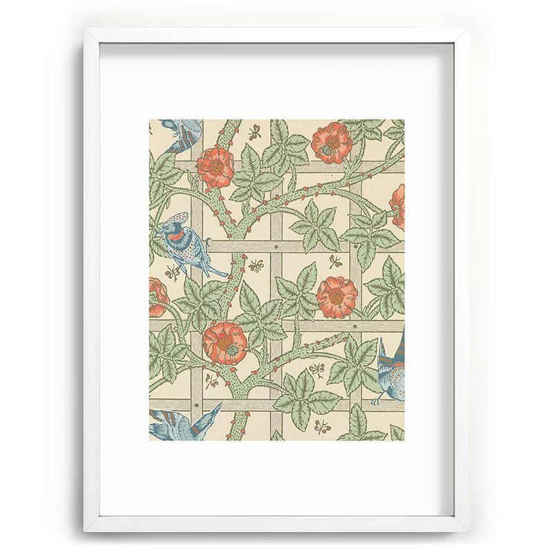 DENY Designs William Morris Trellis Recessed Framing Rectangle - Image 19