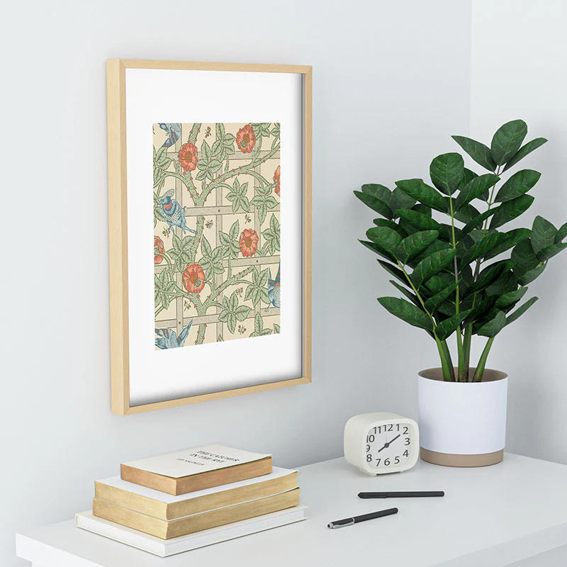 DENY Designs William Morris Trellis Recessed Framing Rectangle - Image 22