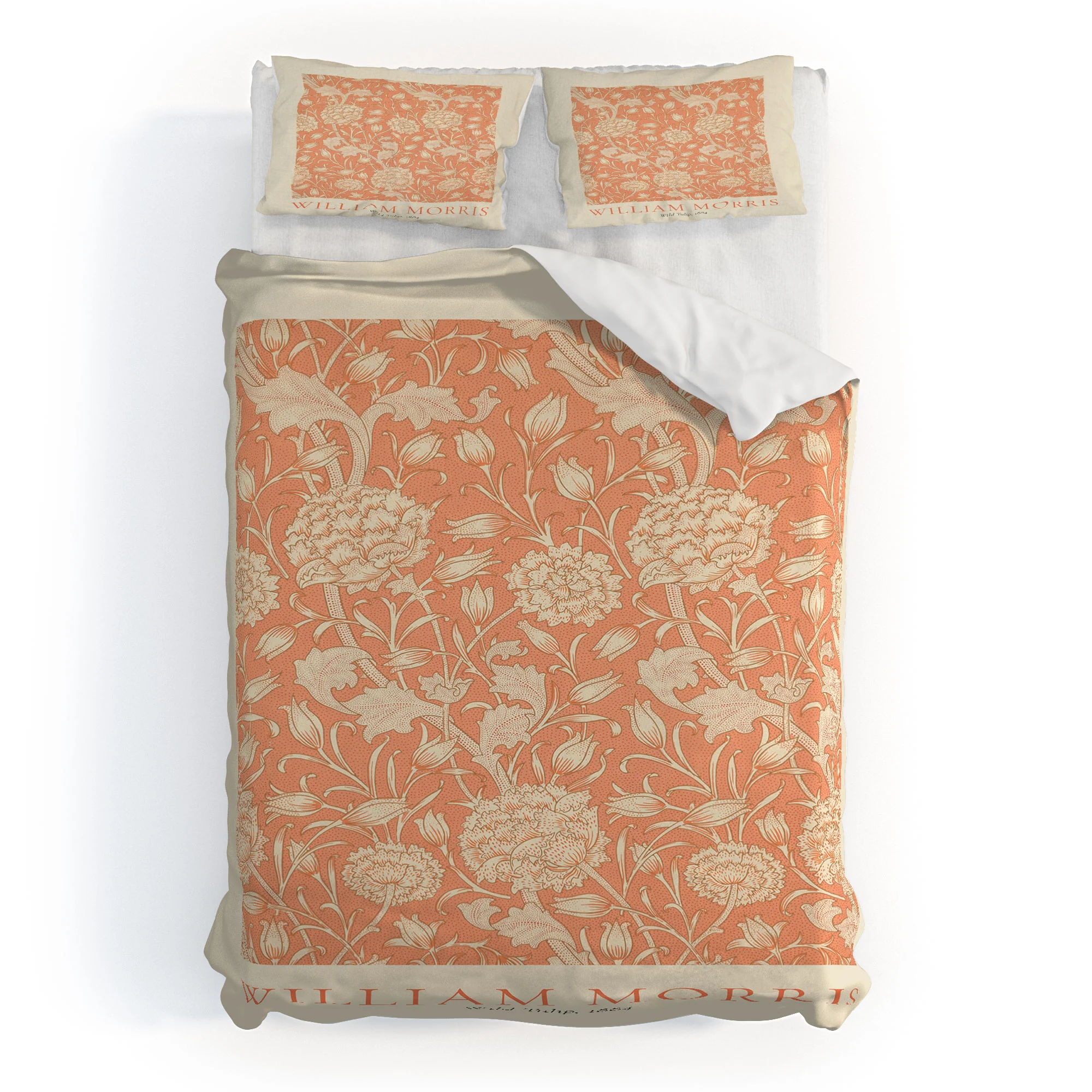 DENY Designs william morris tulip Duvet Cover - Image 21