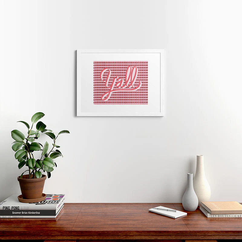 DENY Designs yall ii Framed Art Print - Image 22