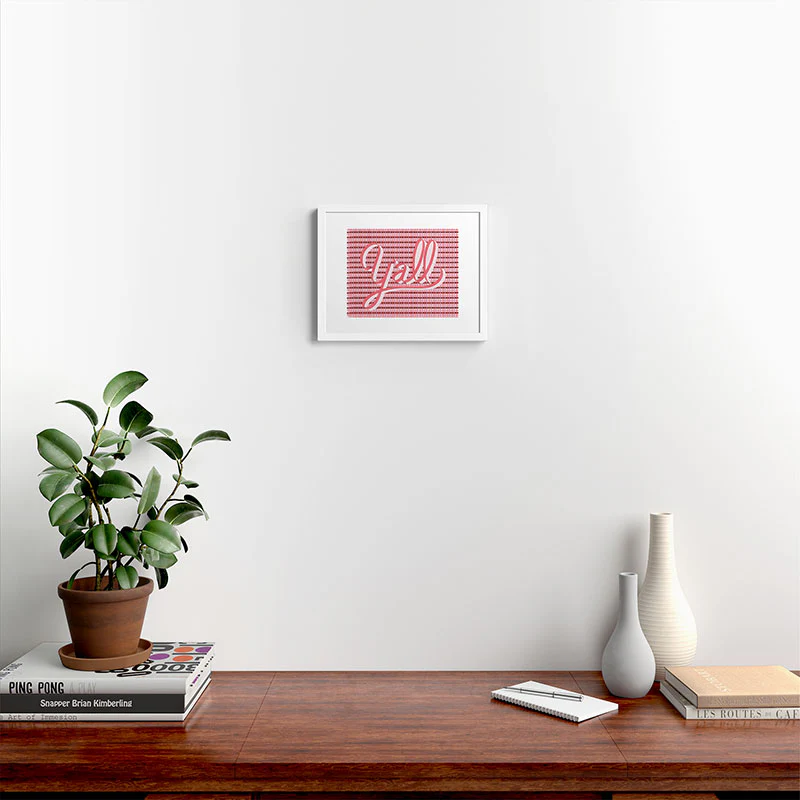 DENY Designs yall ii Framed Art Print - Image 40