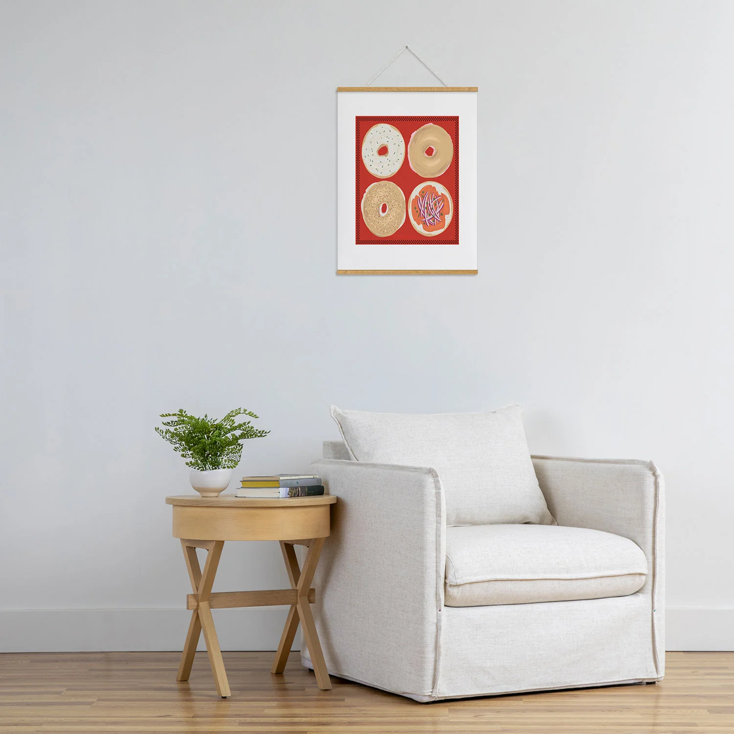 DENY Designs yonkers bagels Art Print - Image 39