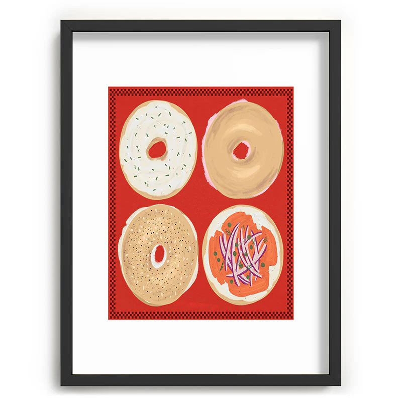 DENY Designs yonkers bagels Recessed Framing Rectangle - Image 17