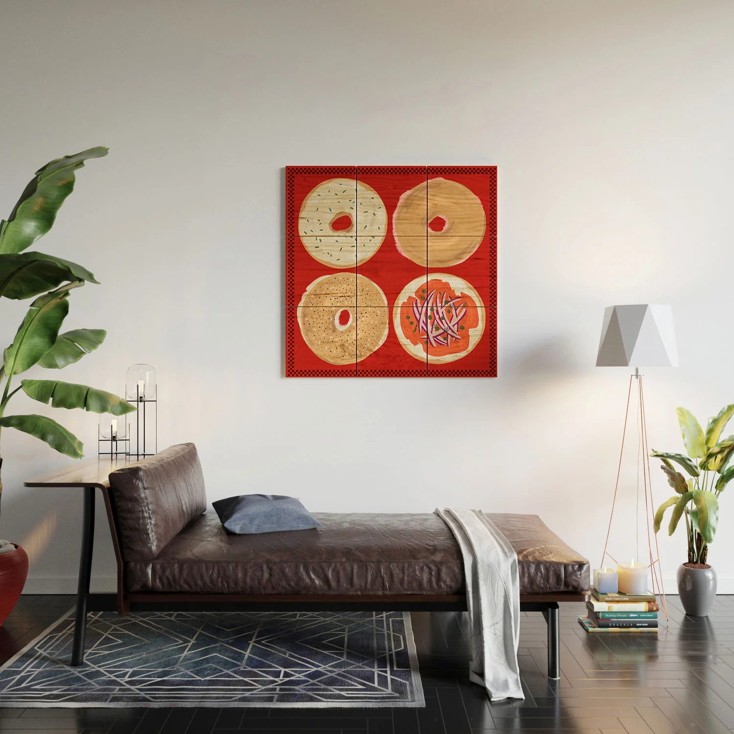 DENY Designs yonkers bagels Wood Wall Mural - Image 4