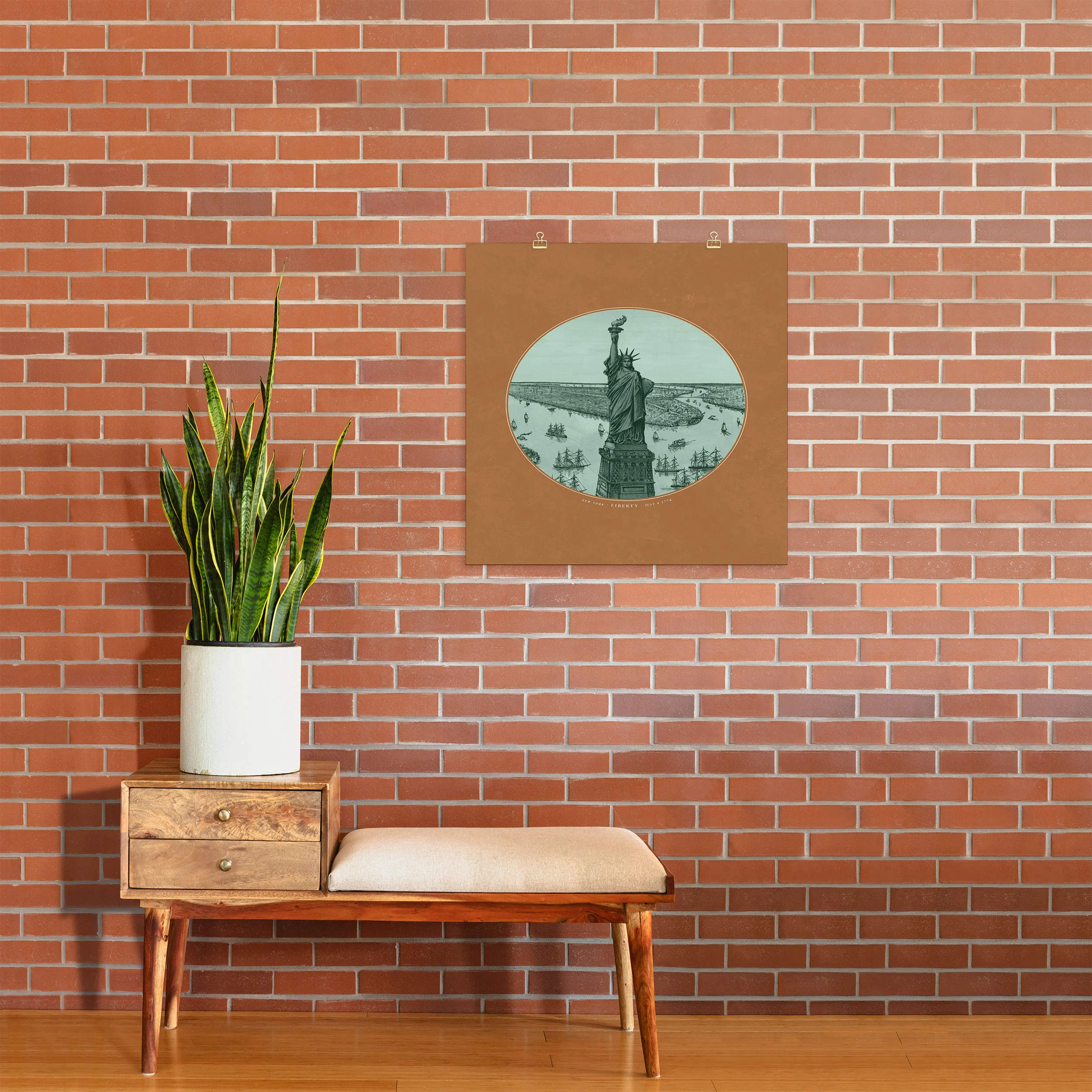 DENY Designs yonkers liberty Art Print - Image 20