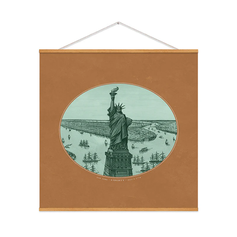 DENY Designs yonkers liberty Art Print - Image 46