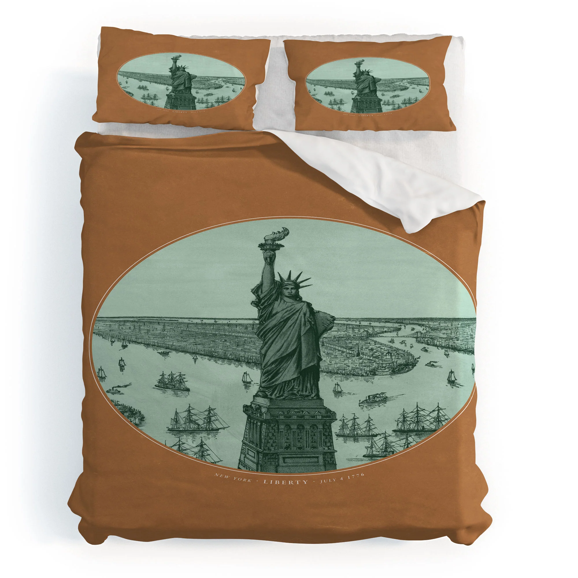 DENY Designs yonkers liberty Duvet Cover - Image 37