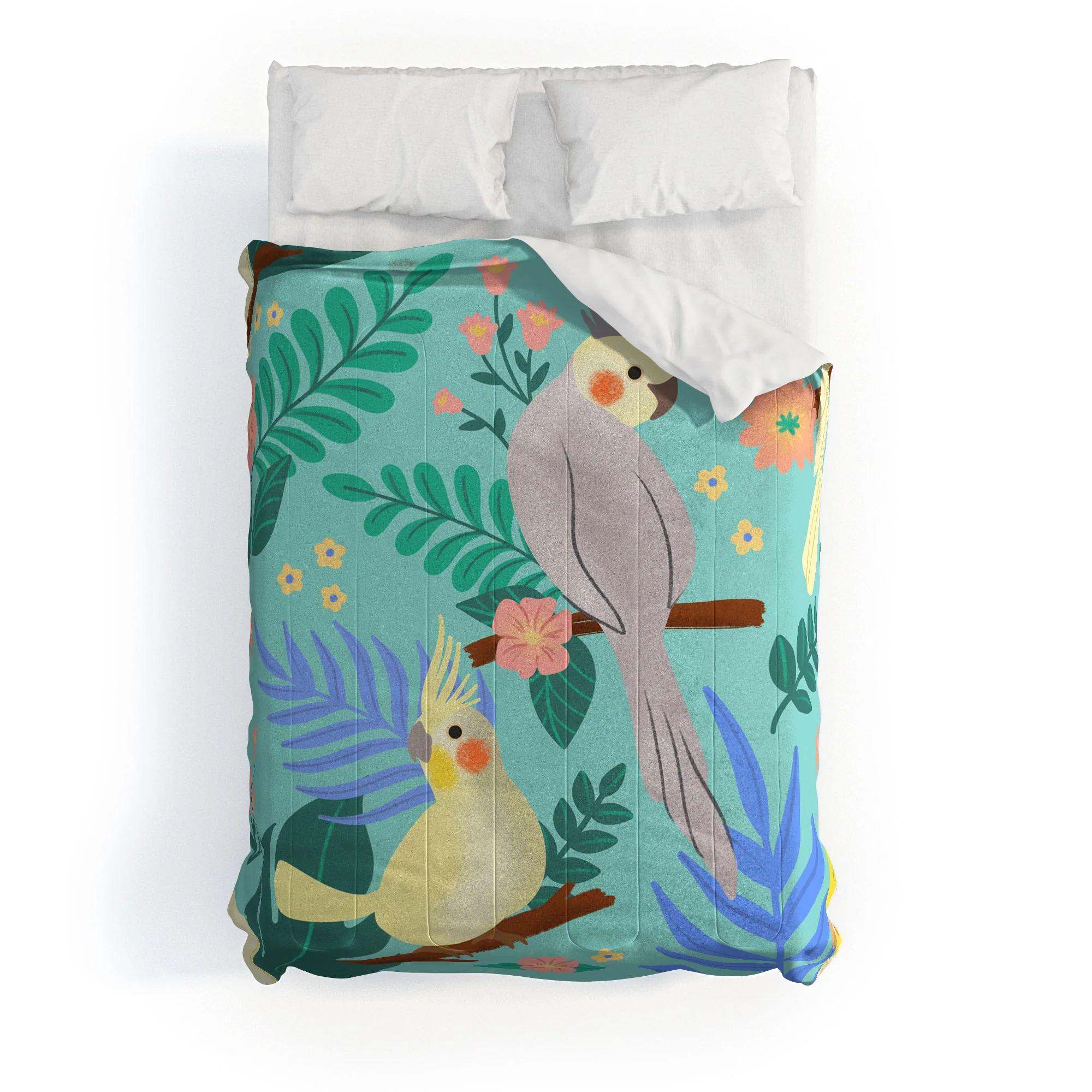 Design by Spark Cockatiel Beauty Comforter - Image 10
