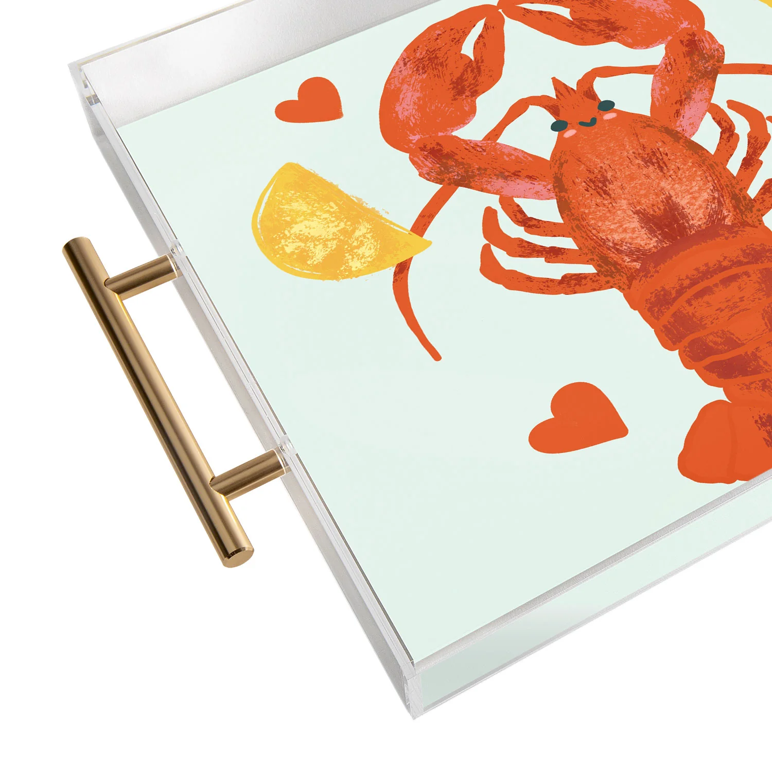 Design by Spark Lob You Lobster Acrylic Tray - Image 7