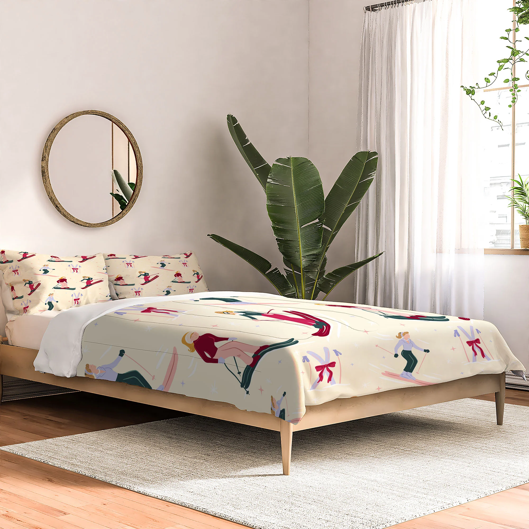 Design by Spark Retro Ski Girls Comforter - Image 14