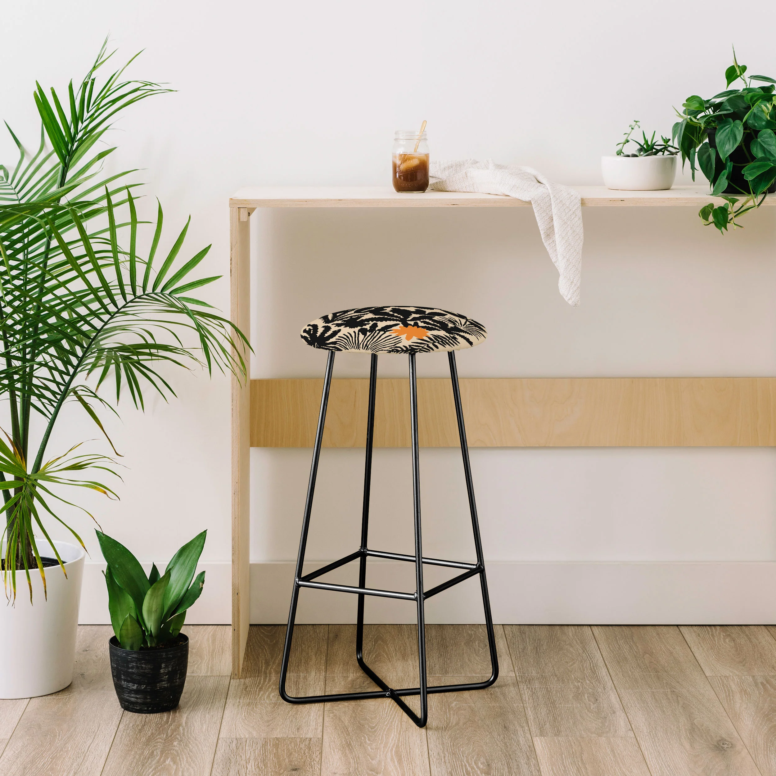 DorisciciArt Agave botanic Bar Stool - Image 4