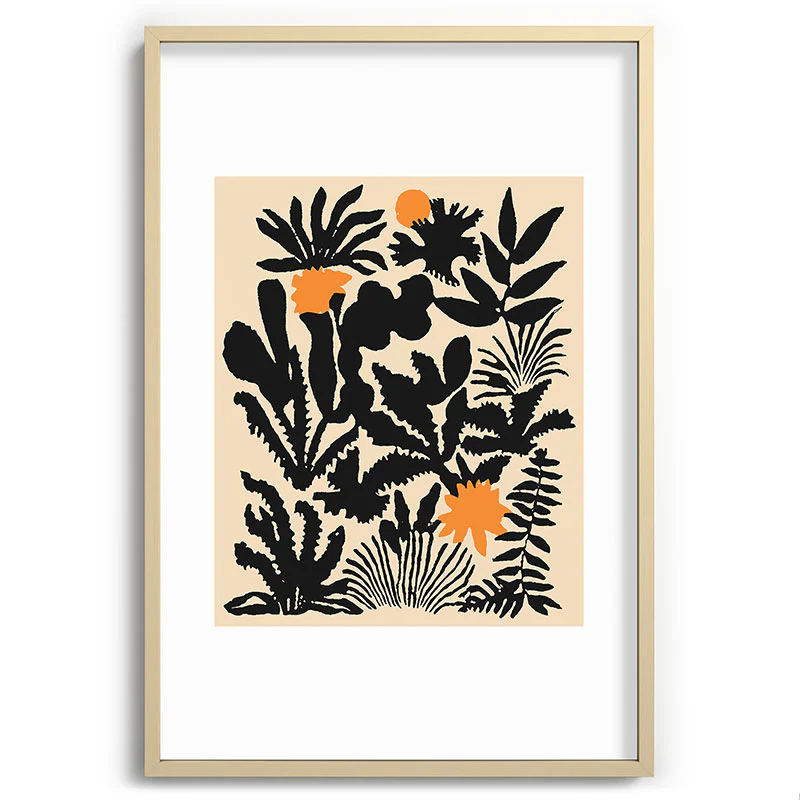 DorisciciArt Agave botanic Recessed Framing Rectangle - Image 29
