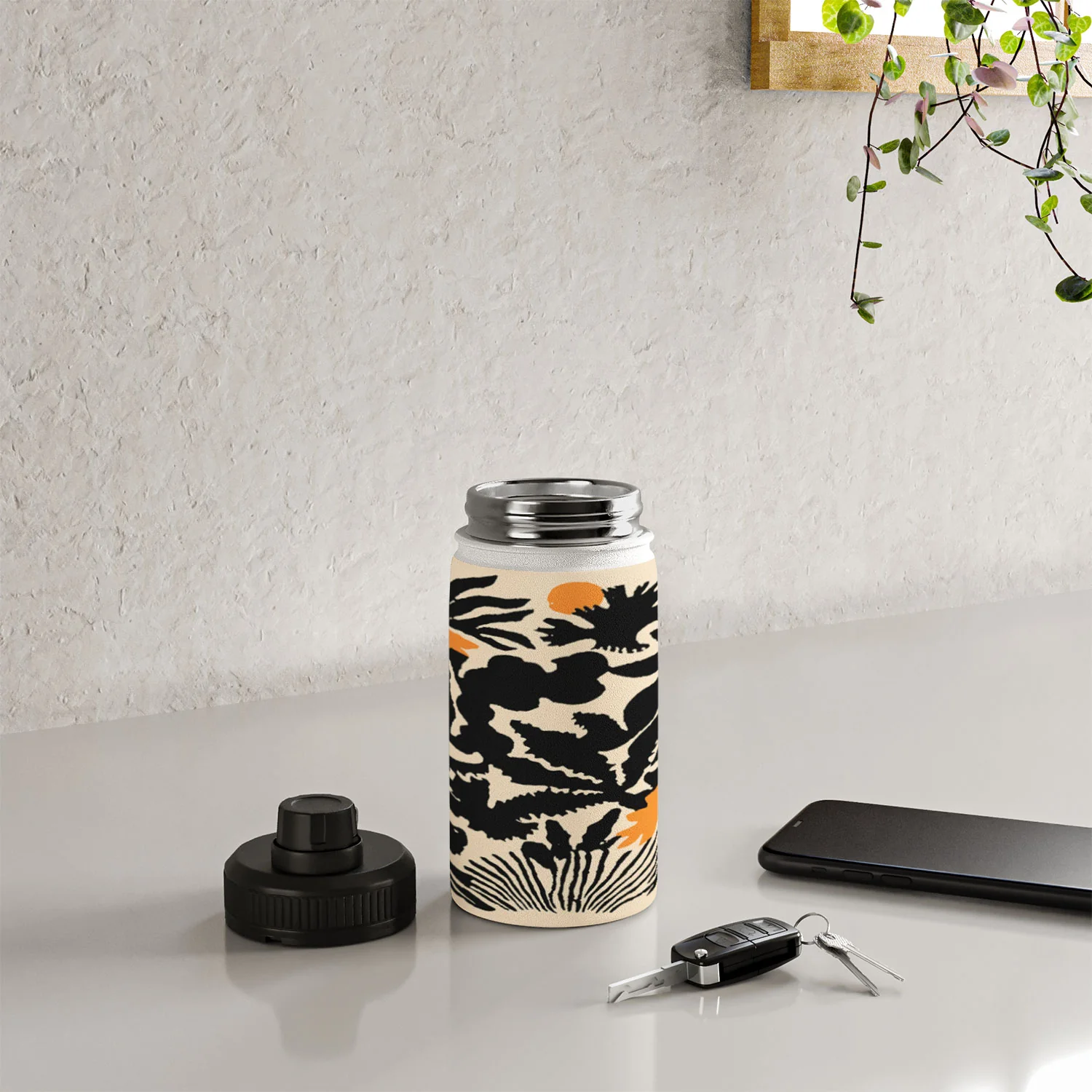 DorisciciArt Agave botanic Water Bottle - Image 4