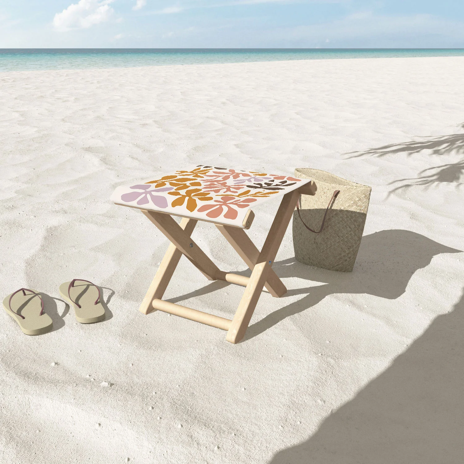 DorisciciArt Mistral dusk Folding Stool - Image 3
