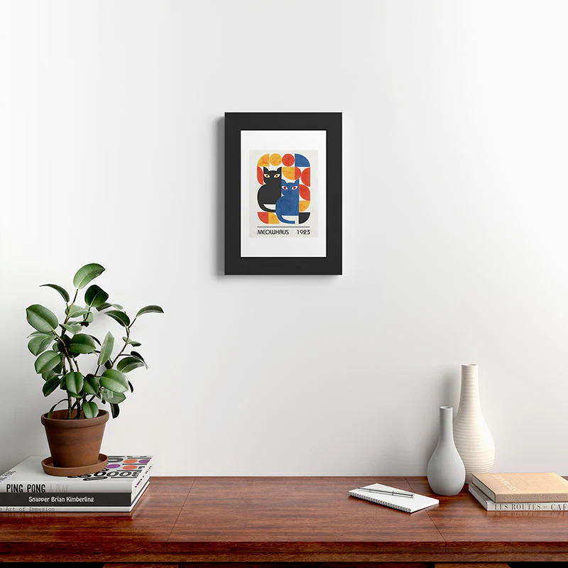 Elan Harris MEOWHAUS 1923 Framed Art Print - Image 6