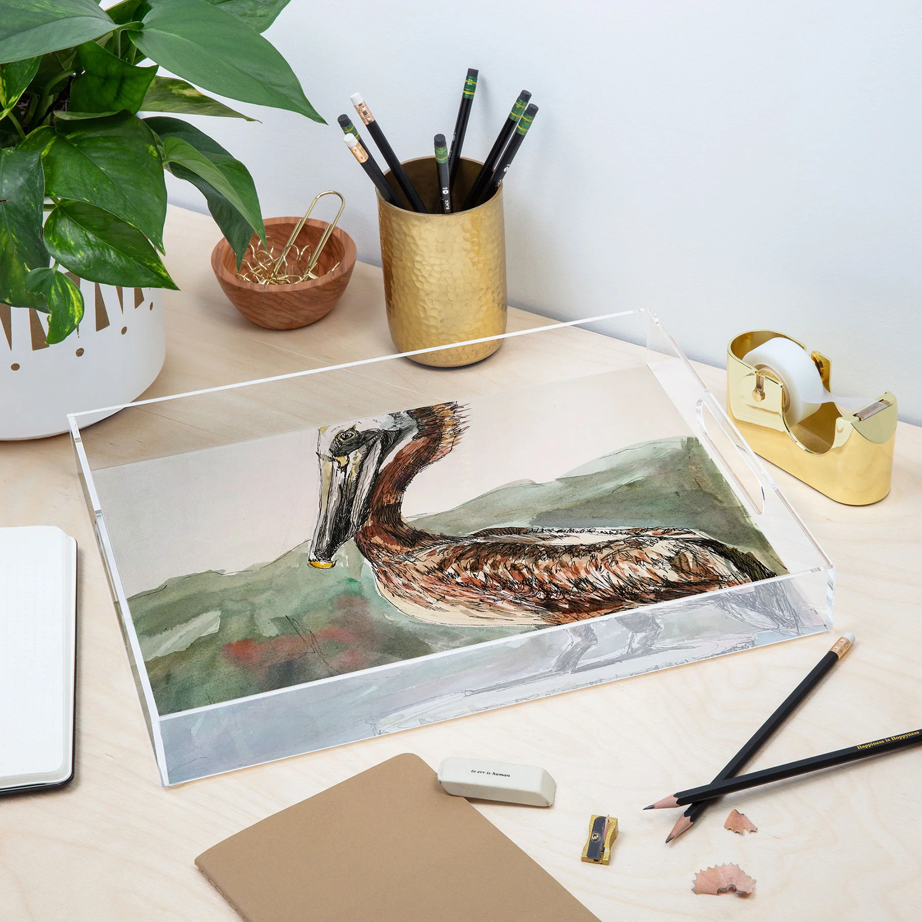 Emily Tucci Pelican Acrylic Tray - Image 11