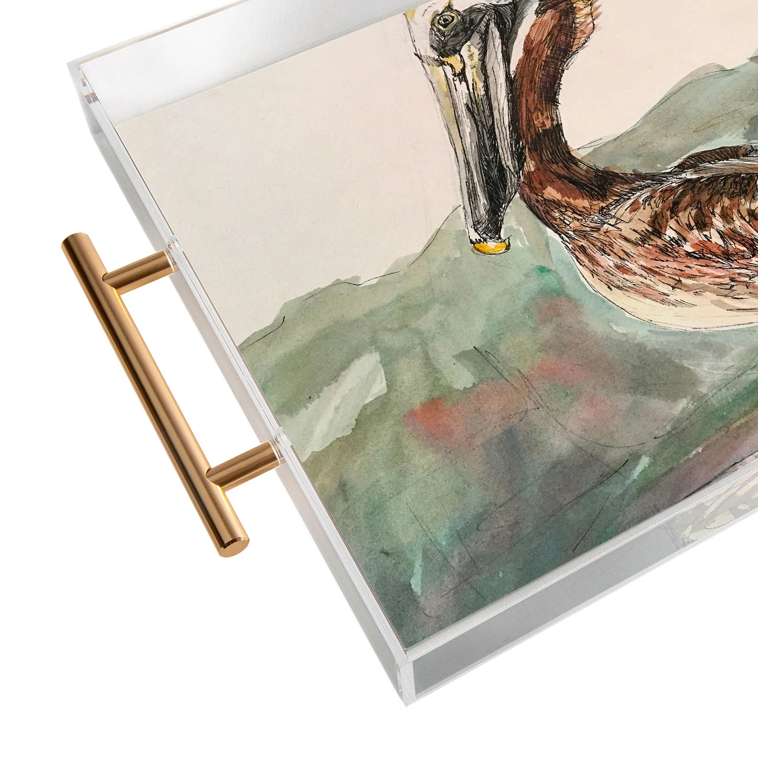 Emily Tucci Pelican Acrylic Tray - Image 7