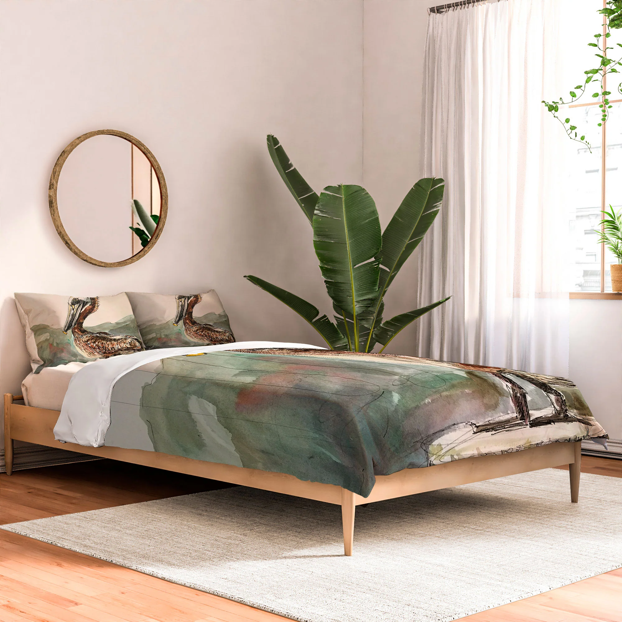 Emily Tucci Pelican Comforter - Image 2
