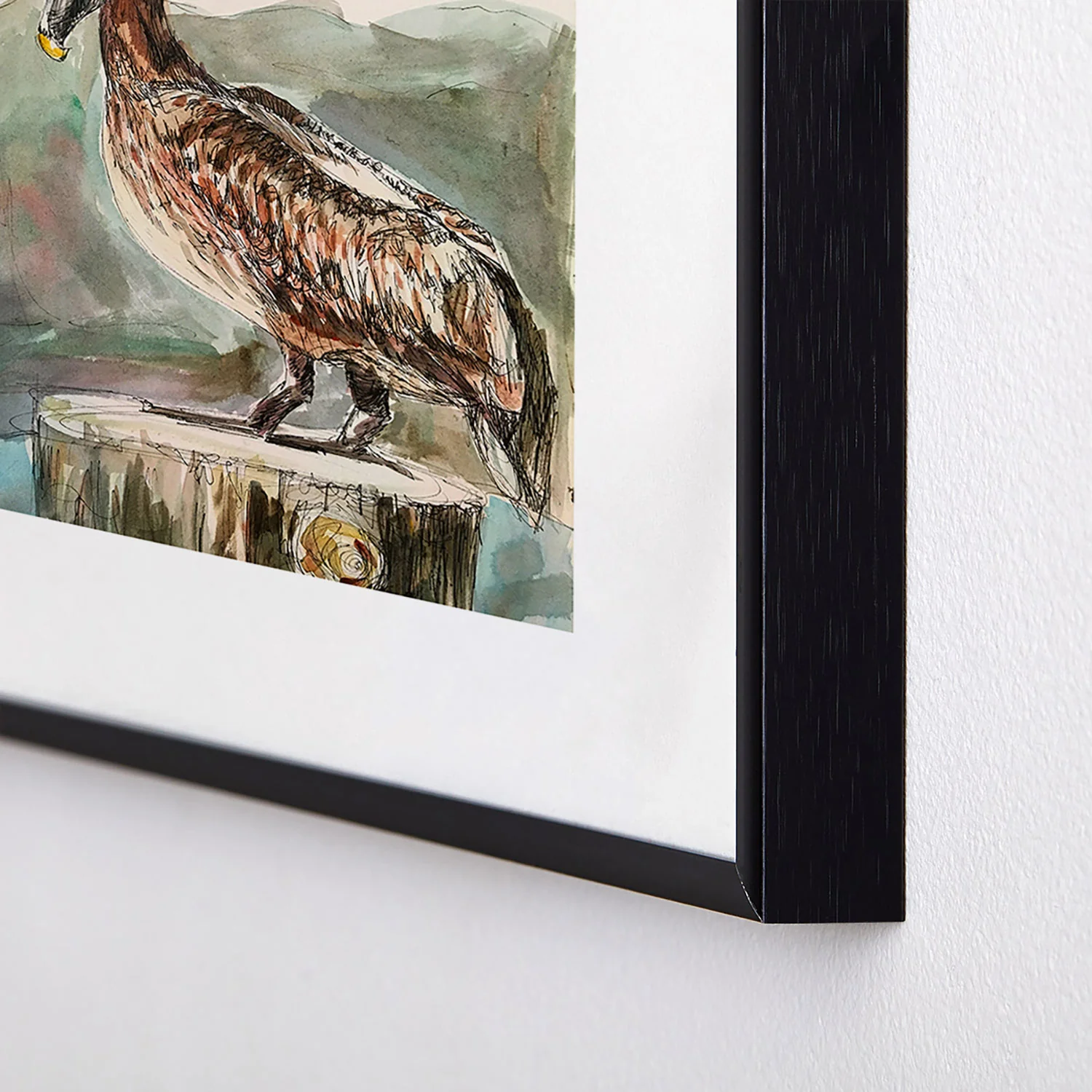 Emily Tucci Pelican Metal Framed Art Print - Image 12