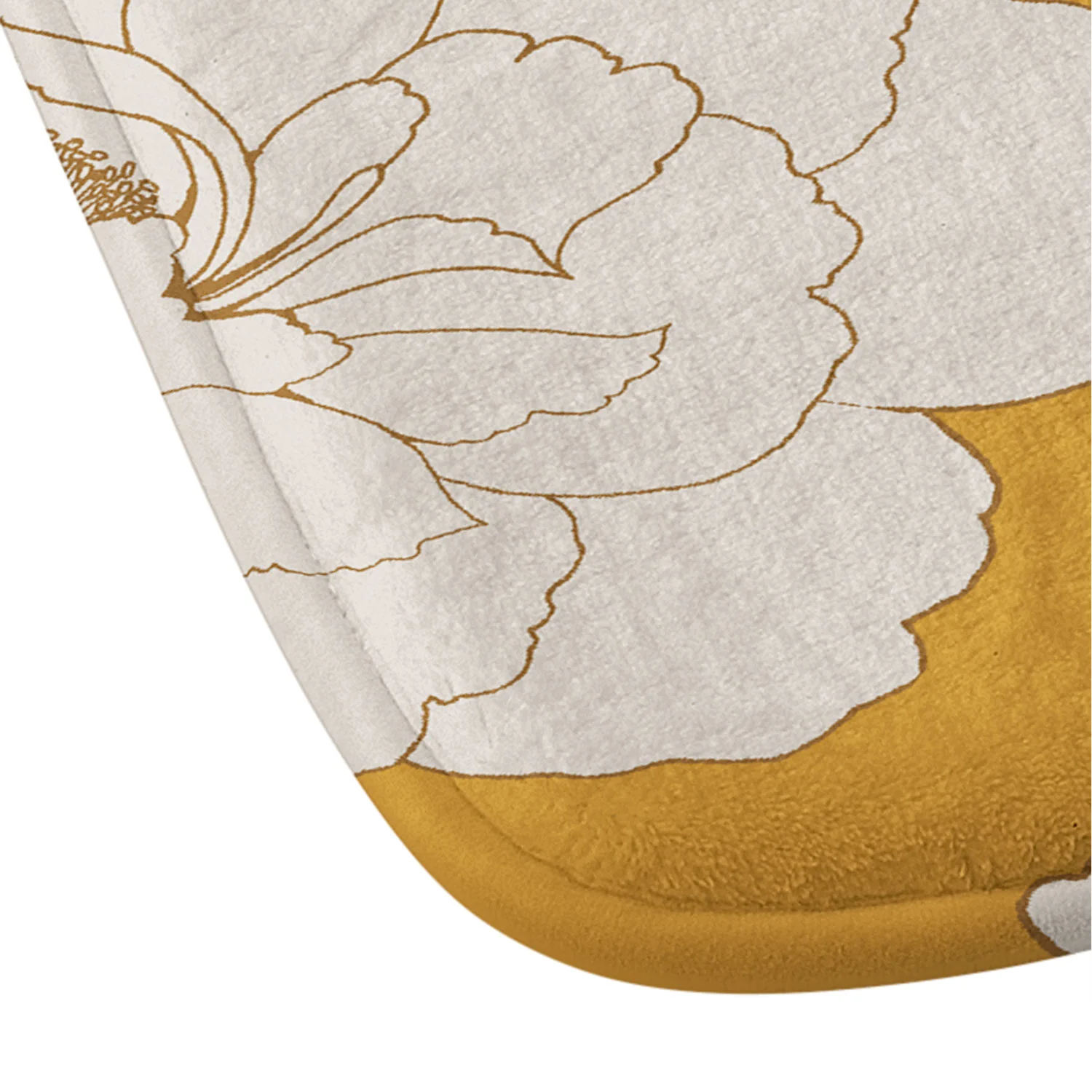 Gabriela Fuente Roberta Sunflower Memory Foam Bath Mat - Image 3