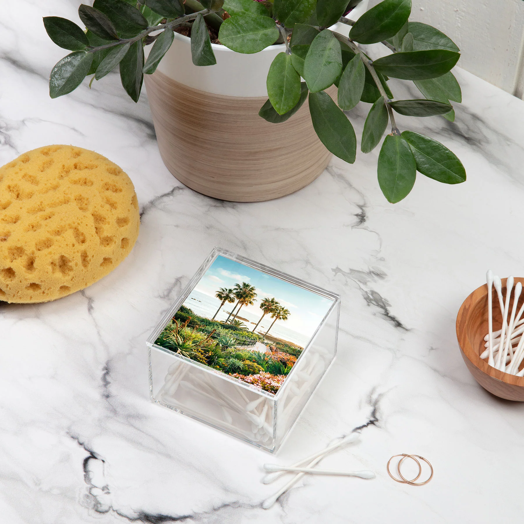 Gal Design Beachside Bloom Acrylic Box - Image 4