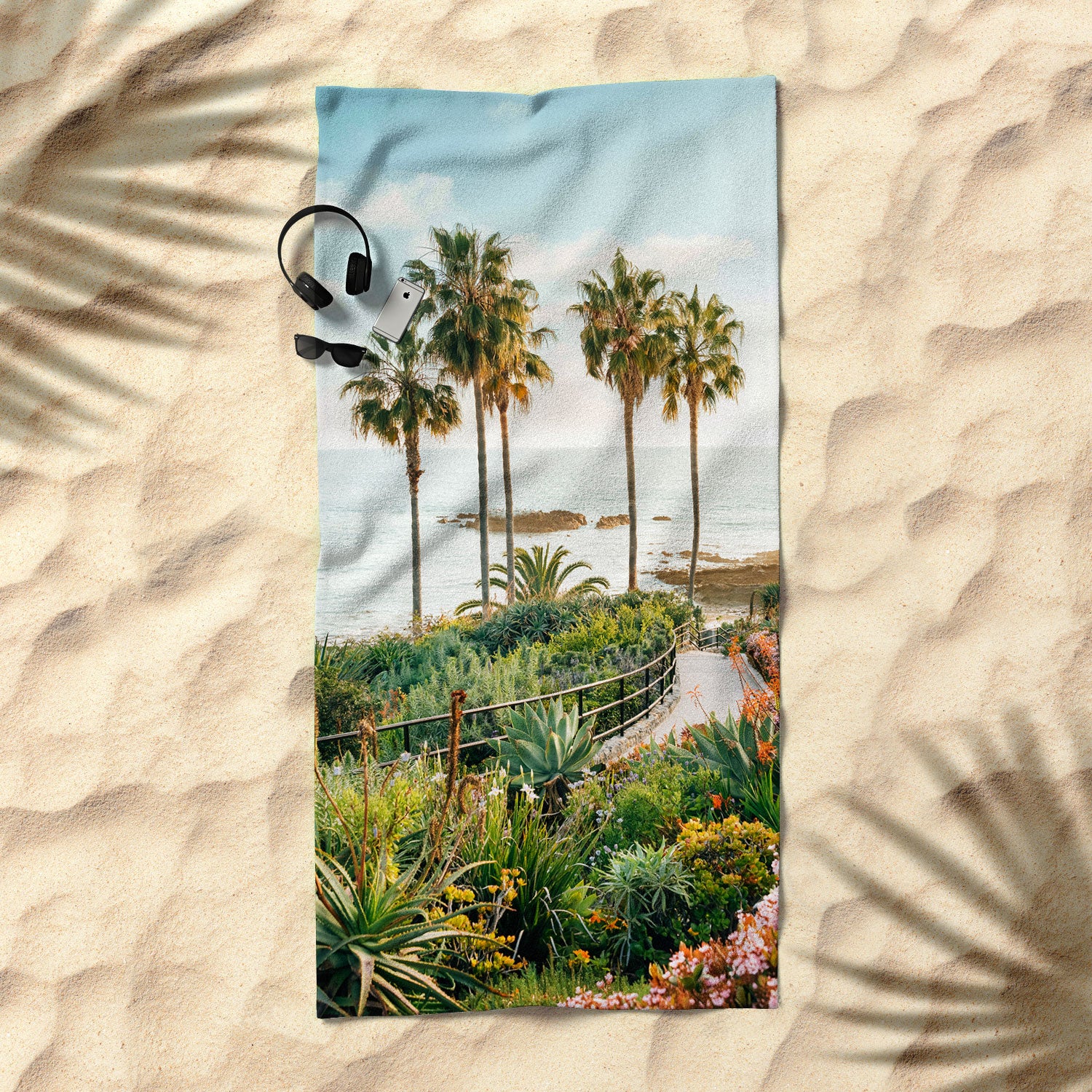 Gal Design Beachside Bloom Beach Towel - Image 2
