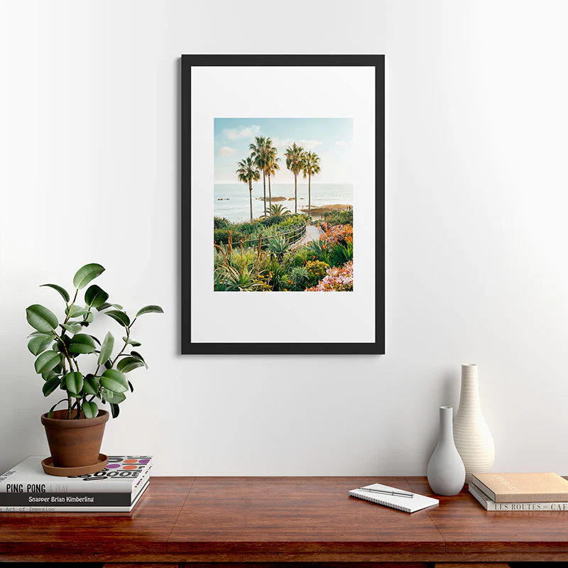 Gal Design Beachside Bloom Framed Art Print - Image 11