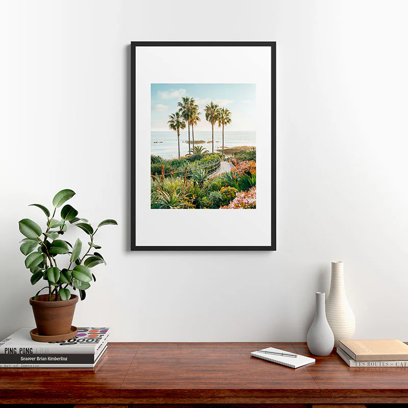 Gal Design Beachside Bloom Framed Art Print - Image 35