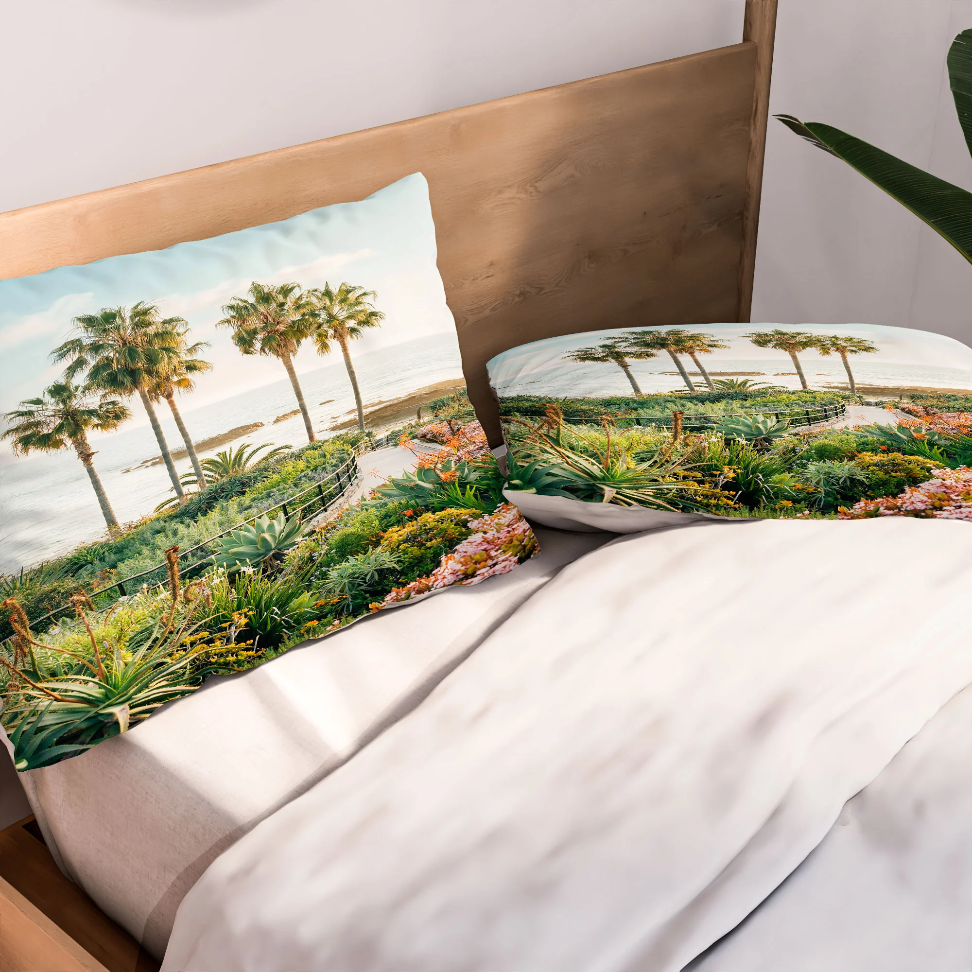 Gal Design Beachside Bloom Pillow Shams - Image 2
