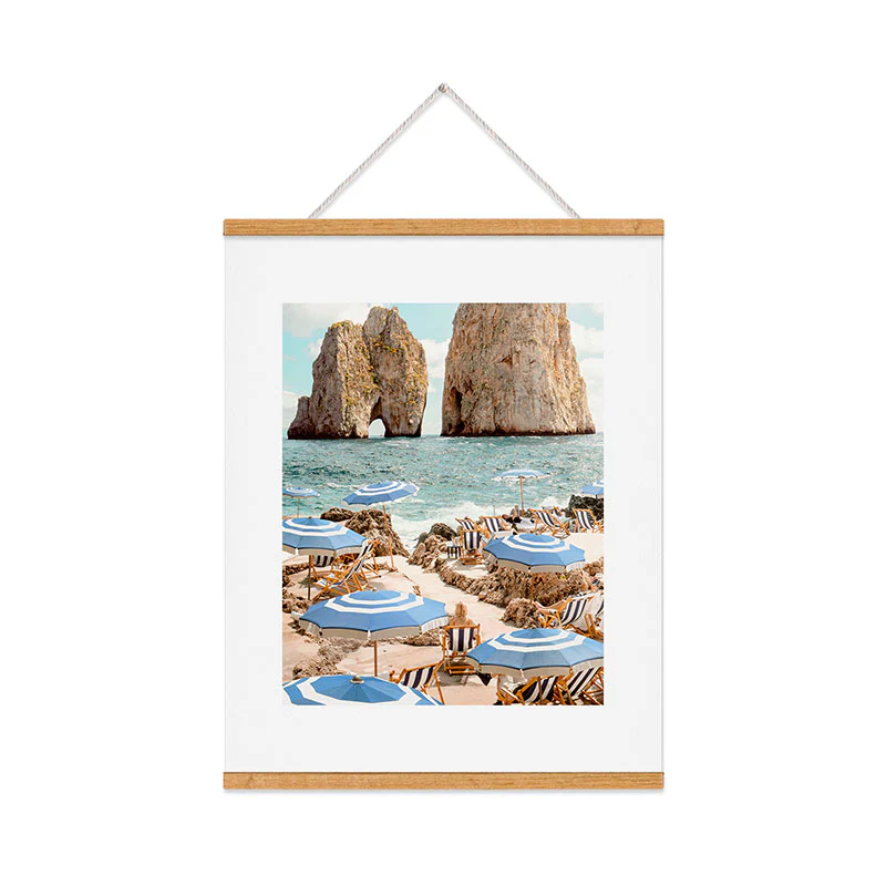 Gal Design La Fontelina Beach Art Print - Image 34