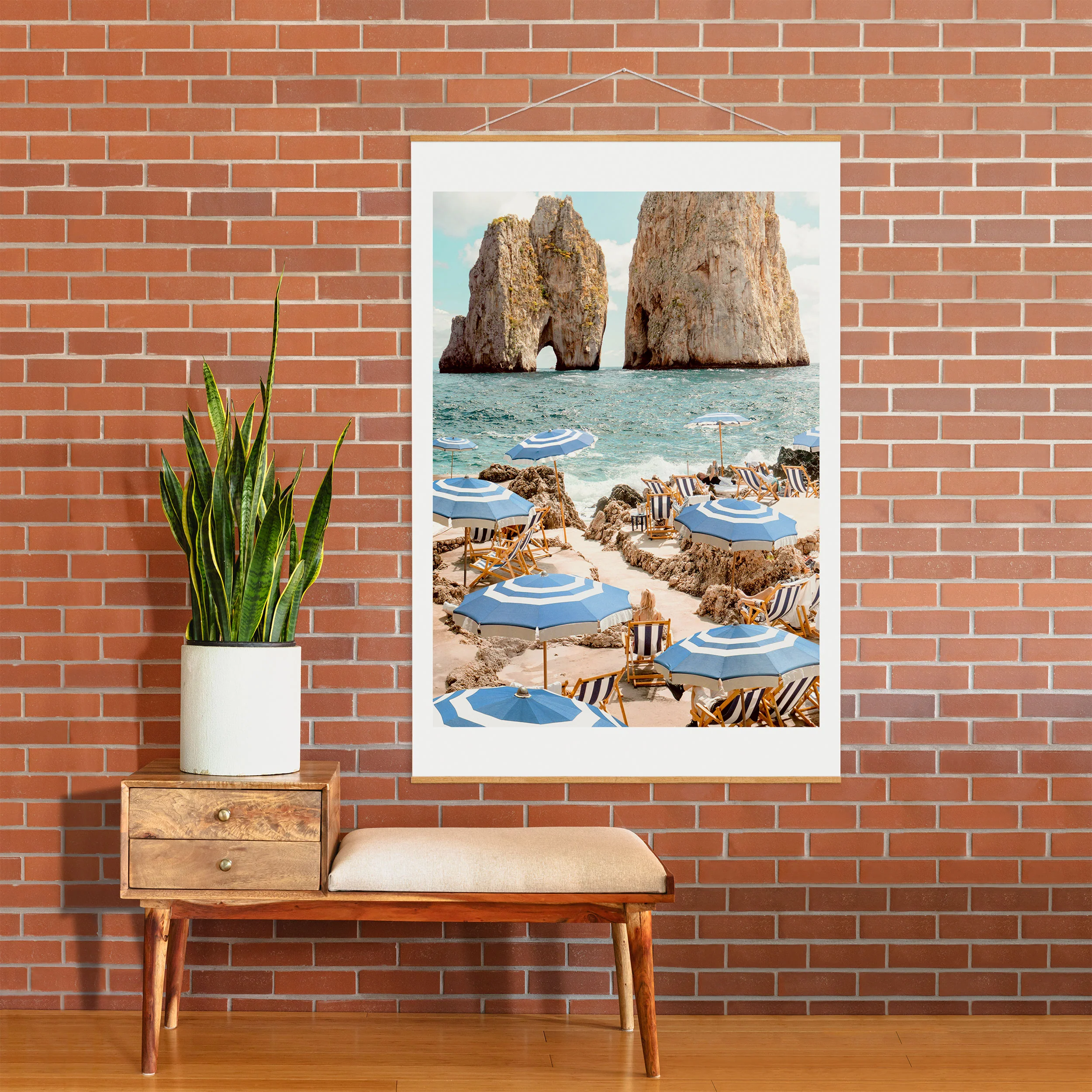 Gal Design La Fontelina Beach Art Print - Image 53
