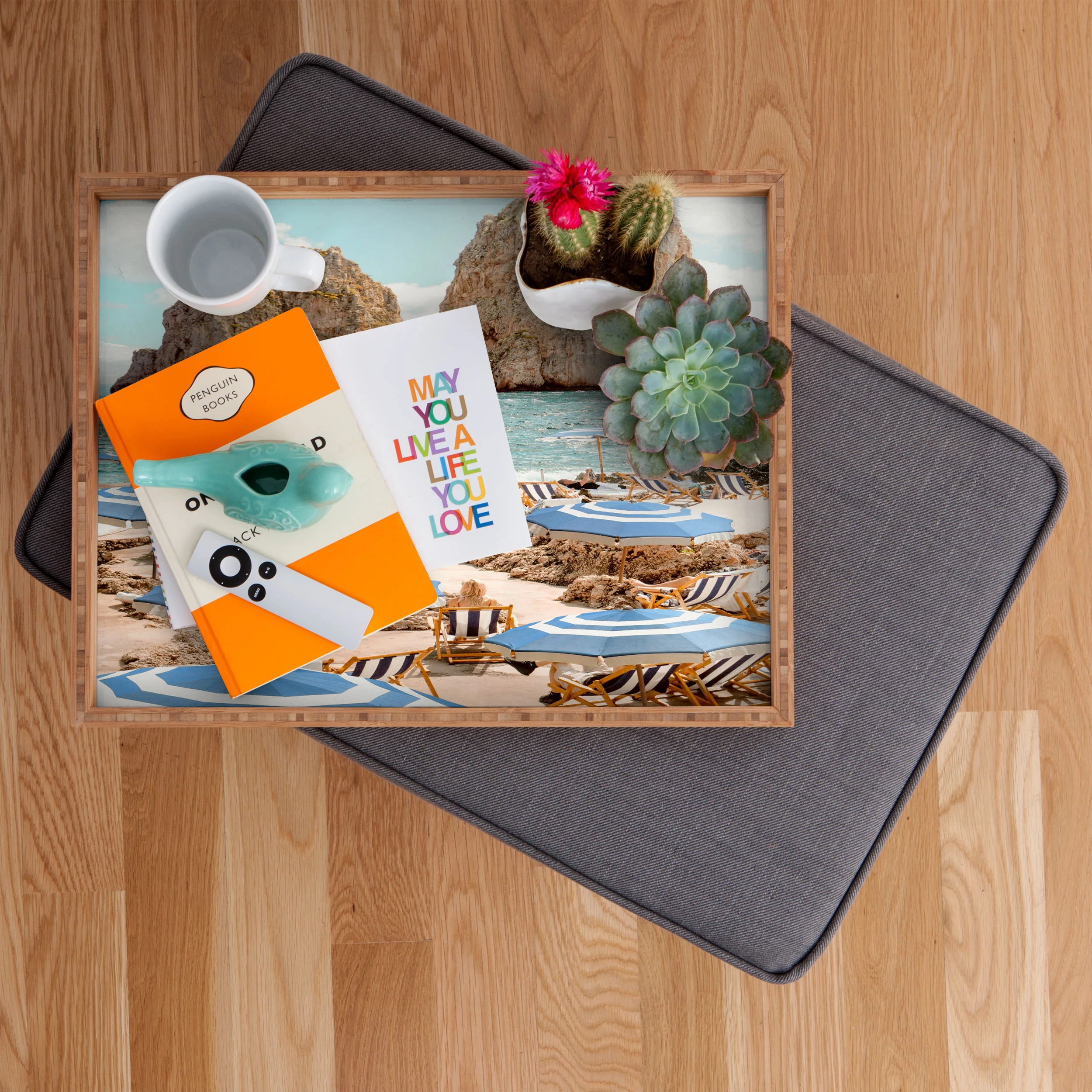 Gal Design La Fontelina Beach Rectangular Tray - Image 2
