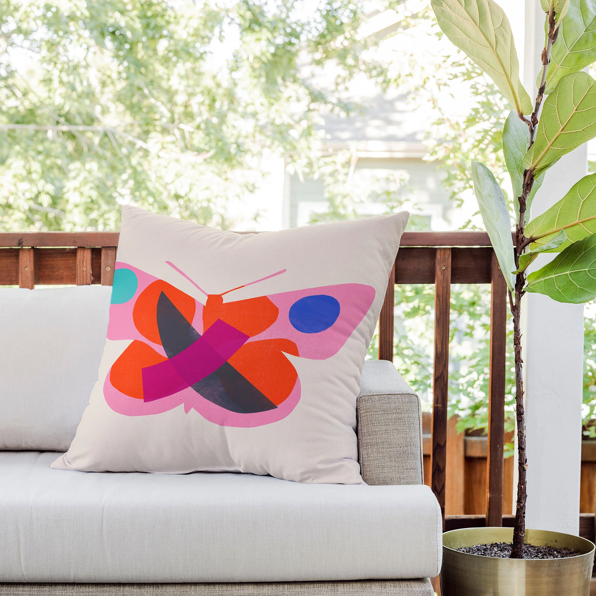 Garima Dhawan flight 4 Outdoor Throw Pillow - Image 8