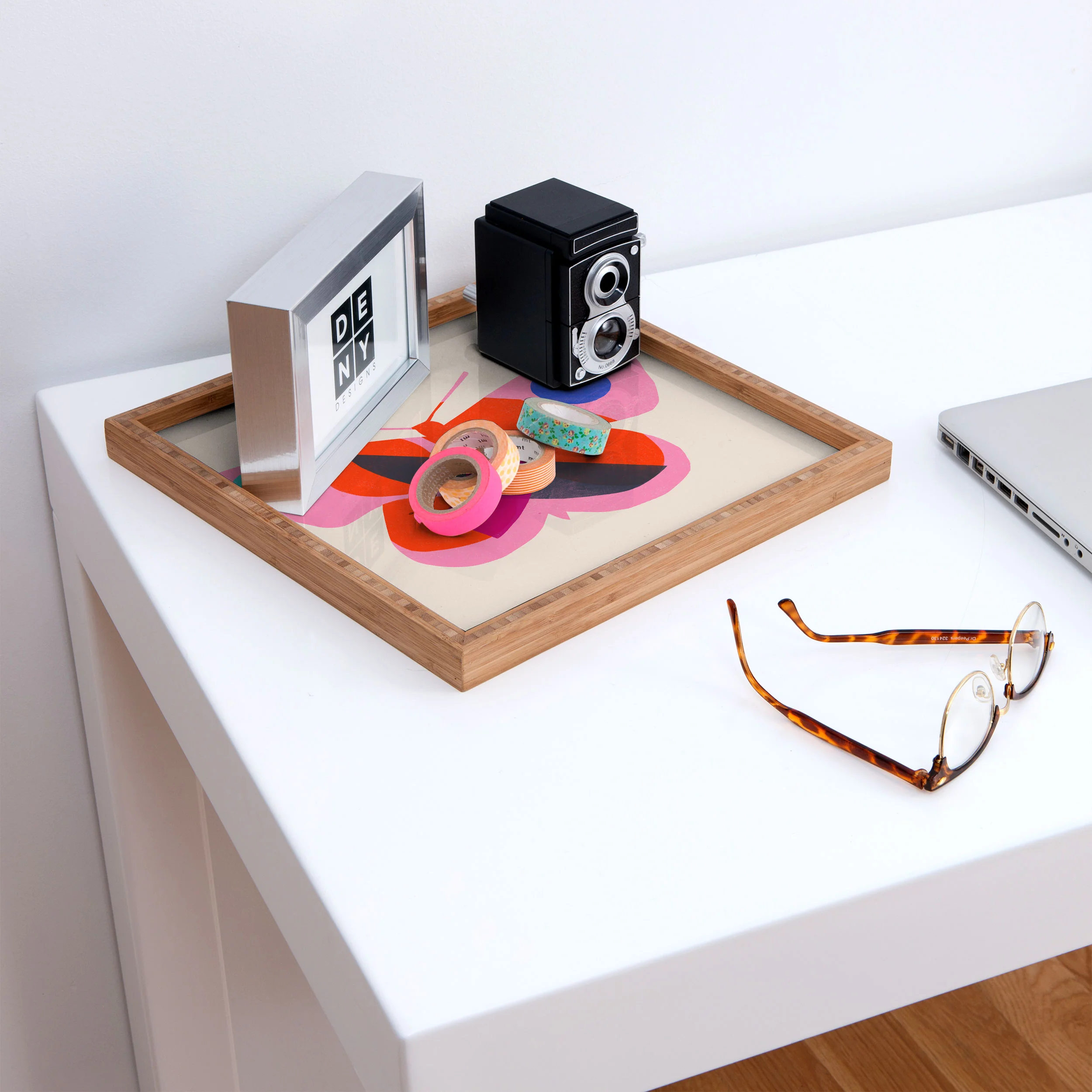 Garima Dhawan flight 4 Square Tray - Image 2